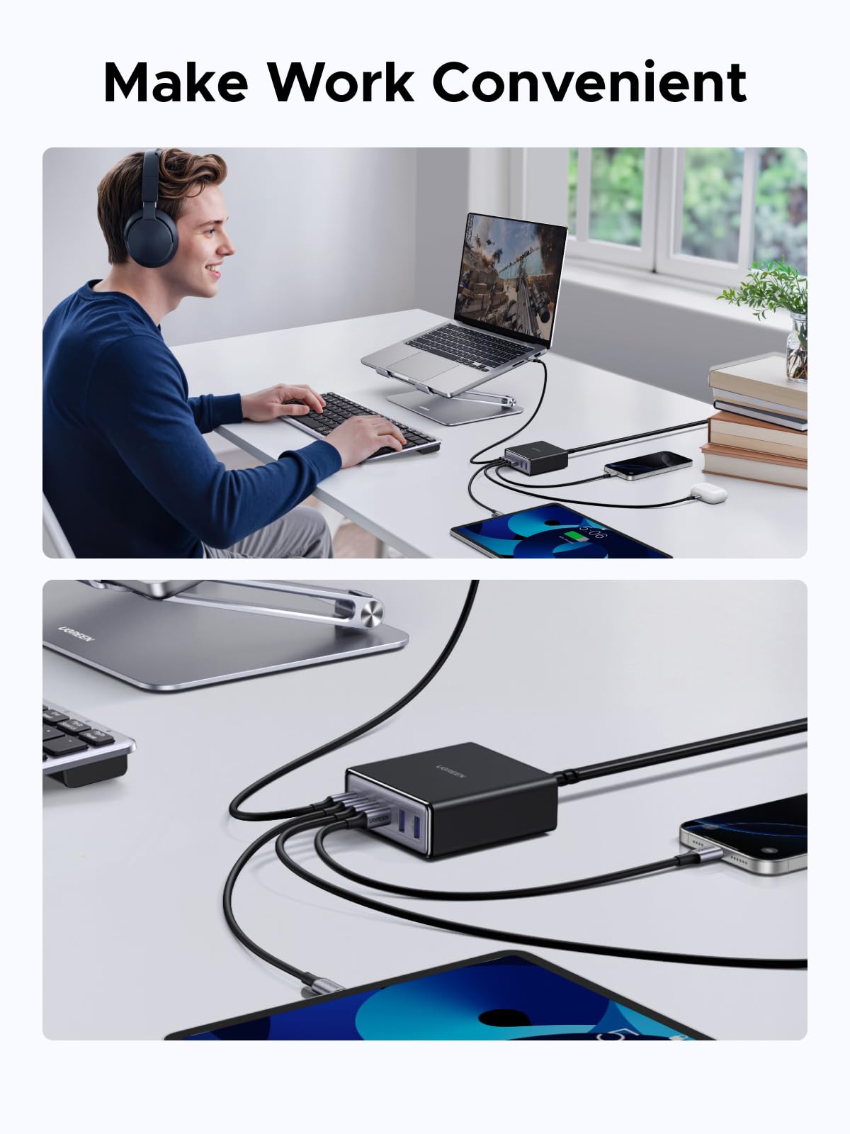 UGREEN 100W 6-Port Charger