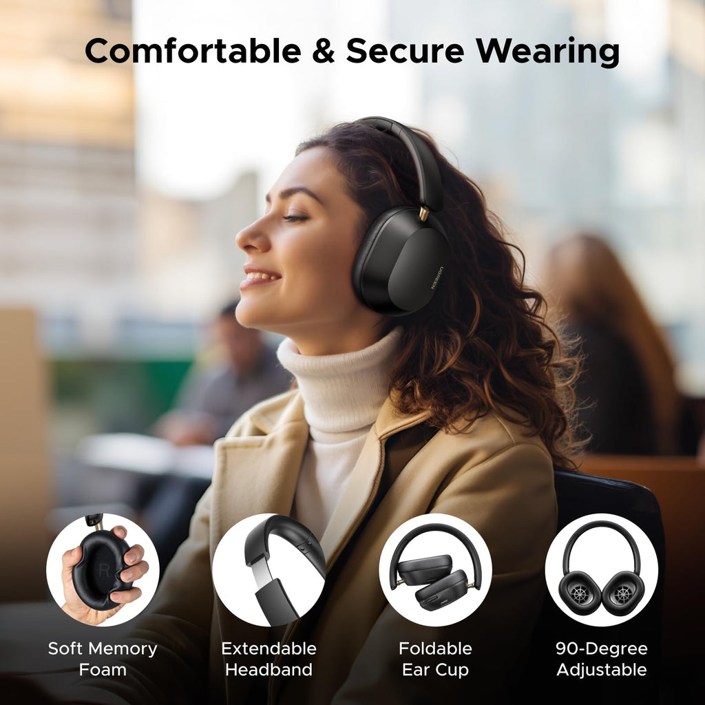 UGREEN HiTune MAX 5C Bluetooth Headphones (Over-Ear, Noise-Canceling, Hi-Res)