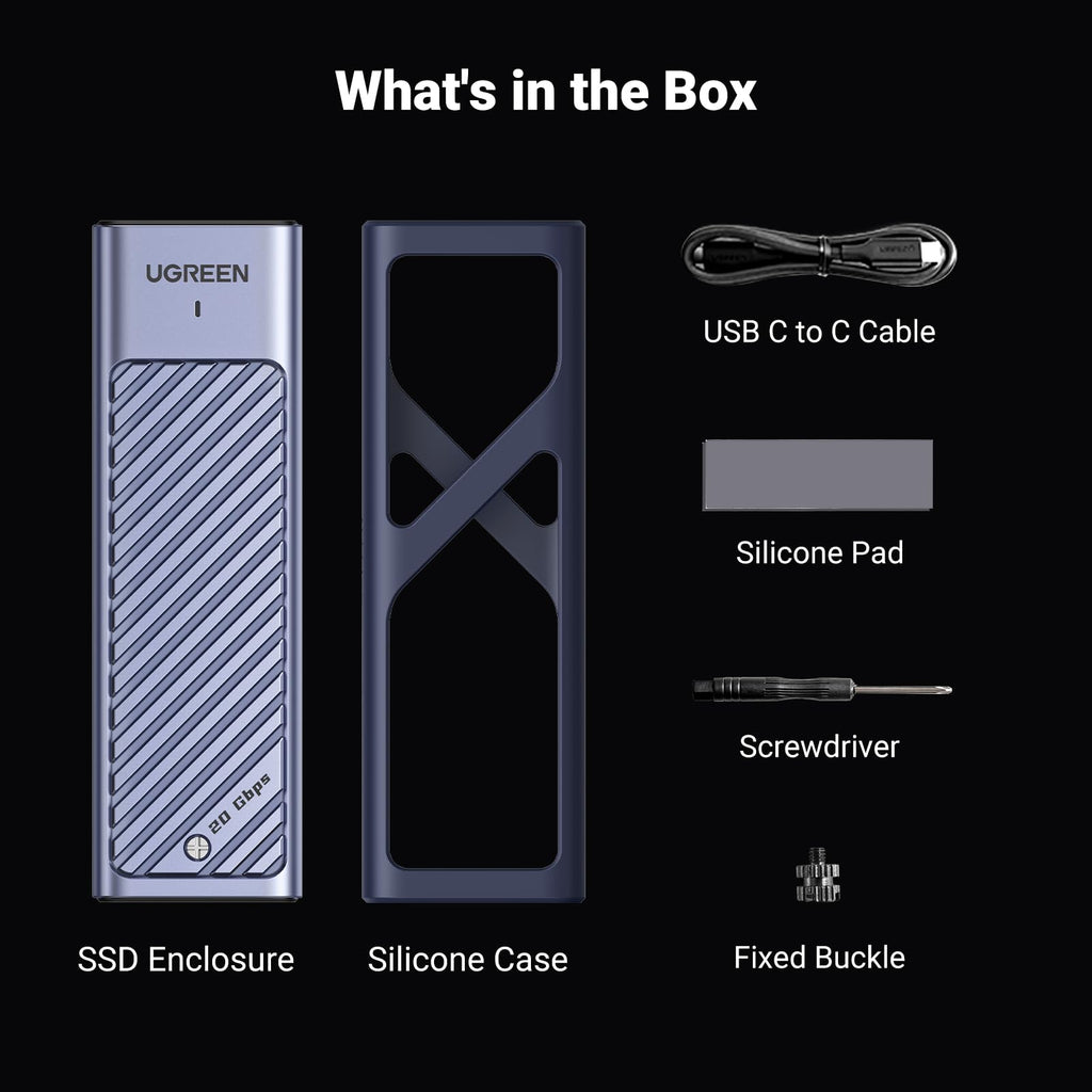 UGREEN M.2 NVMe SATA SSD Enclosure