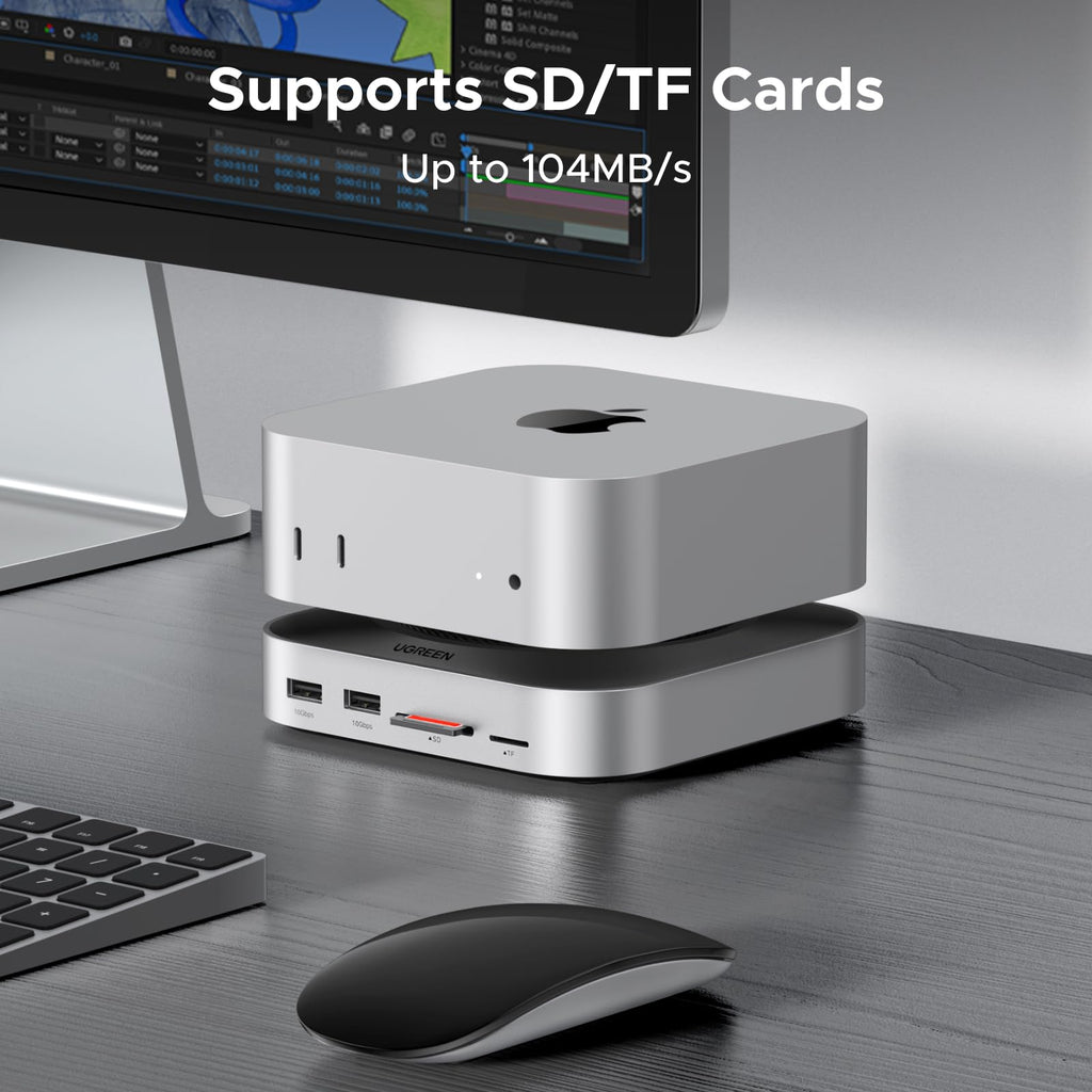 UGREEN Mac mini 11-in-1 Docking Station with SSD Expansion