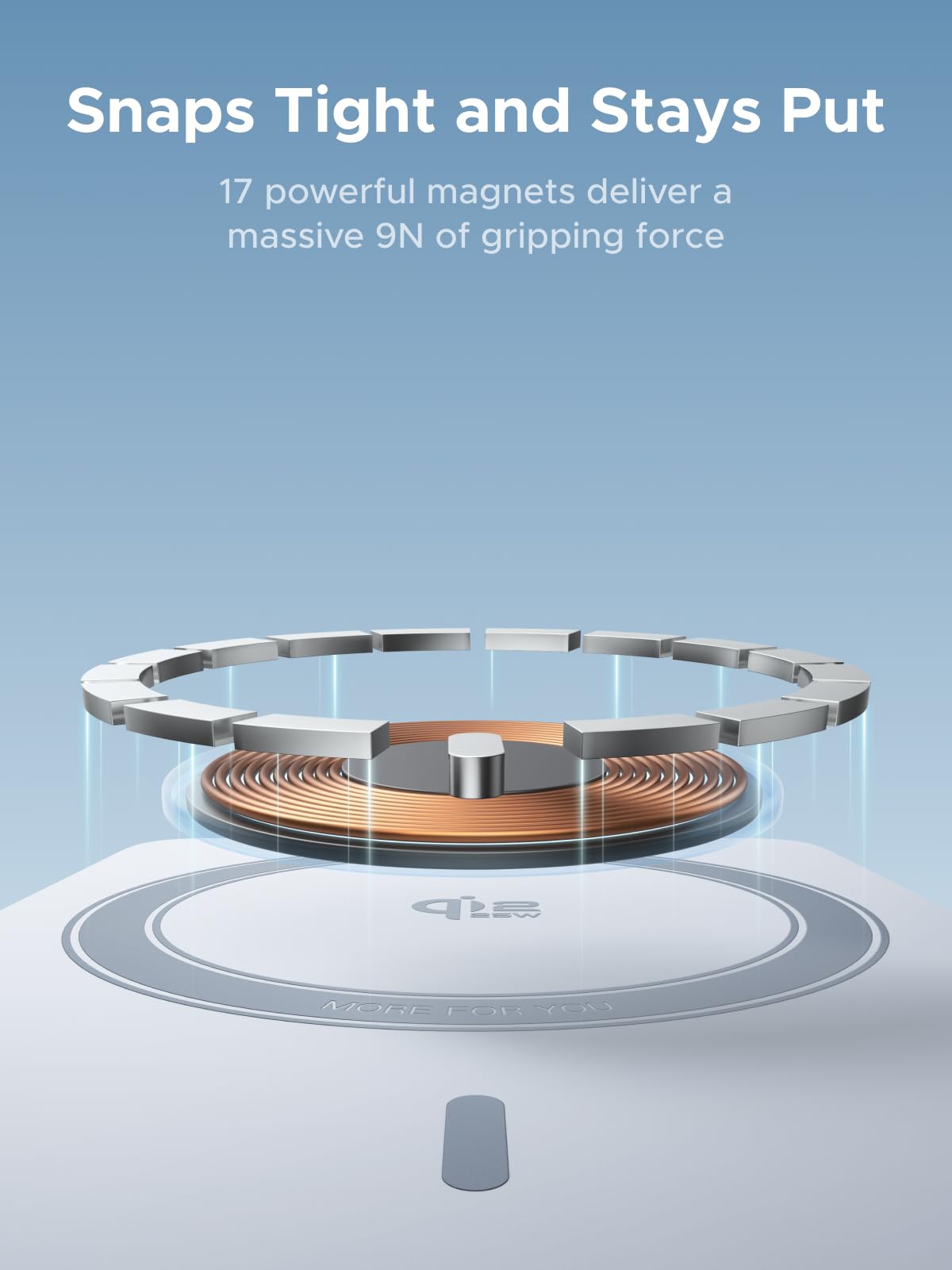 UGREEN MagFlow Magnetic Wireless Power Bank 20000mAh Qi 25W