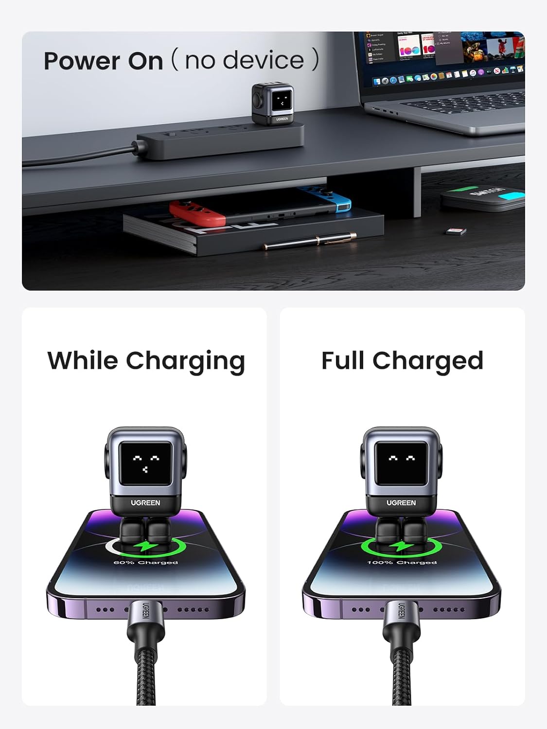 UGREEN Uno Charger 65W Bundle (Black)