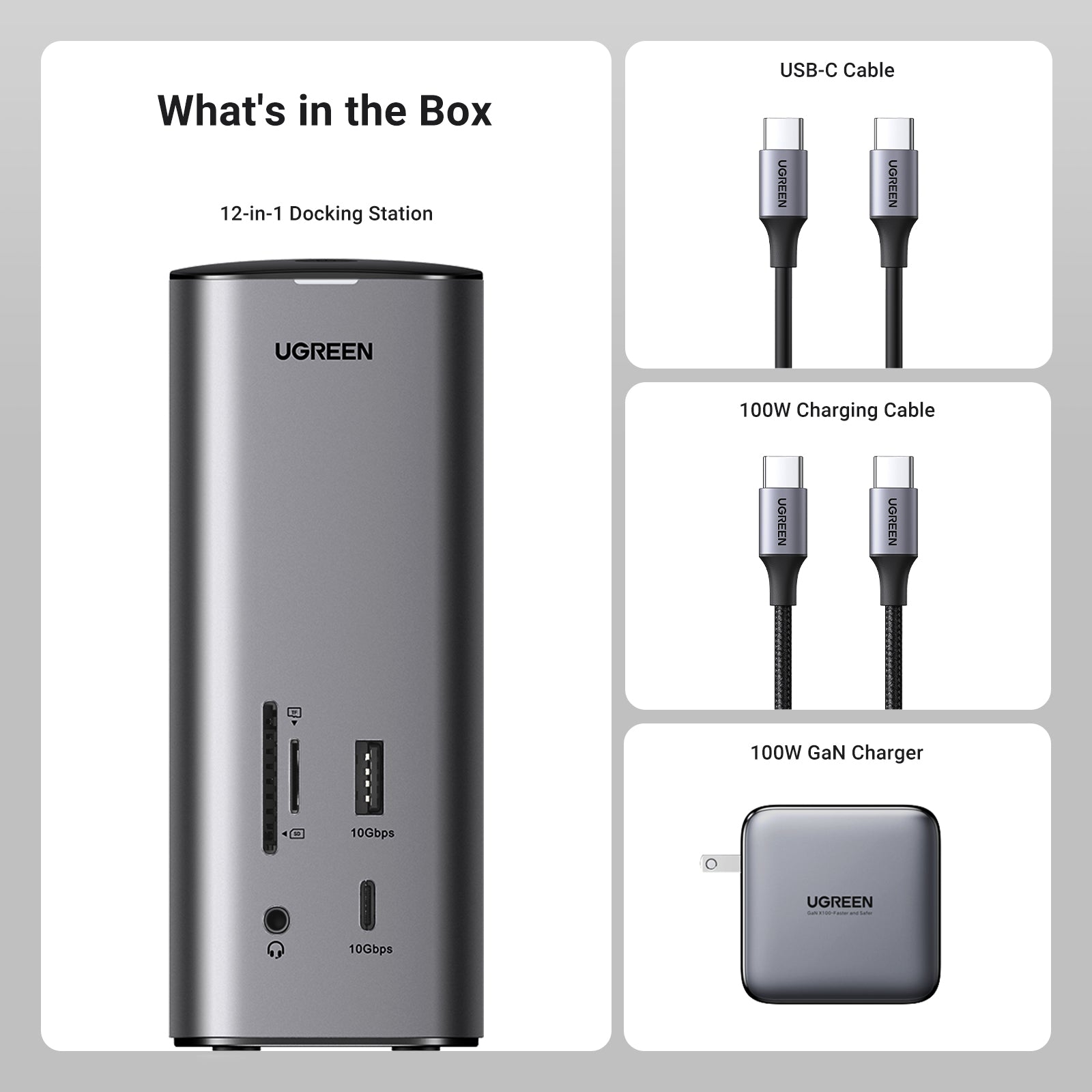 UGREEN Revodok Pro 12-in-1 Docking Station with 8K HDMI