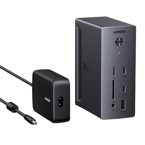 UGREEN USB-C Docking Station 3 Monitors 4K - 10Gbps & 100W Charging